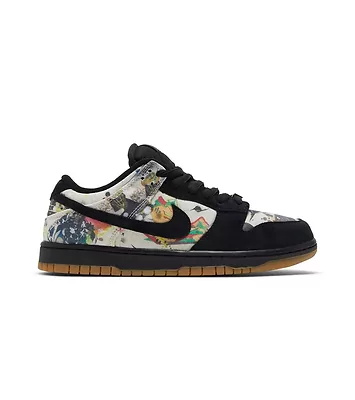 Nike SB Dunk Low x Supreme Rammellzee (Білий) - фото 1 Hypebery