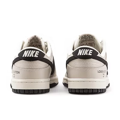 Nike SB Dunk Low x Louis Vuitton Grey Black (Сірий) - фото 5 