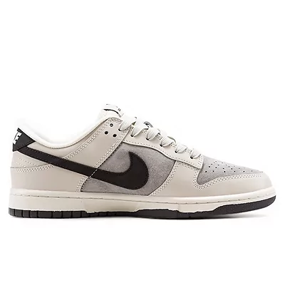 Nike SB Dunk Low x Louis Vuitton Grey Black (Сірий) - фото 4 