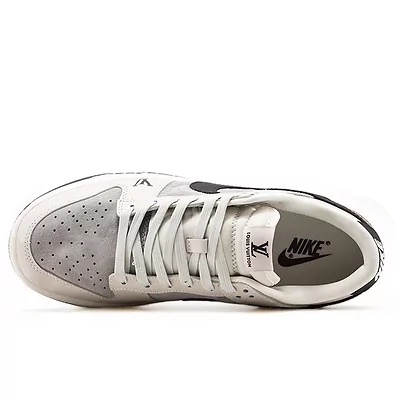 Nike SB Dunk Low x Louis Vuitton Grey Black (Сірий) - фото 3 