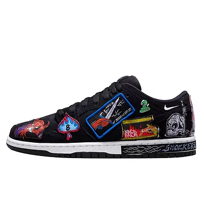 Nike SB Dunk Low x Neckface DQ4488-001 (Черный) - фото 3 