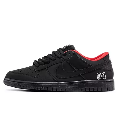Nike SB Dunk Low x Supreme 94 Black (Черный) - фото 8 