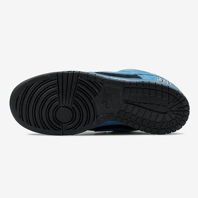 Nike SB Dunk Low x Supreme Ocean Fog HQ8487-400 (Черный) - фото 5 