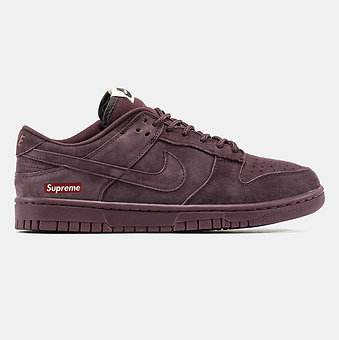 Nike SB Dunk Low x Supreme Suede Brown