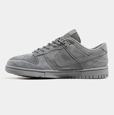 Nike SB Dunk Low x Supreme Suede Grey (Серый) - фото 10 
