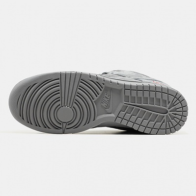 Nike SB Dunk Low x Supreme Suede Grey (Серый) - фото 12 