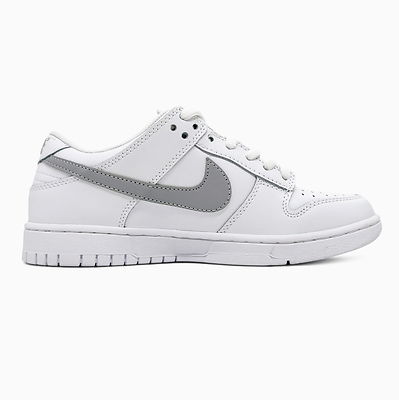 Nike SB Dunk Low x Supreme White Grey (Белый) - фото 4 