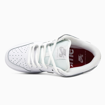 Nike SB Dunk Low x Supreme White Grey (Белый) - фото 3 