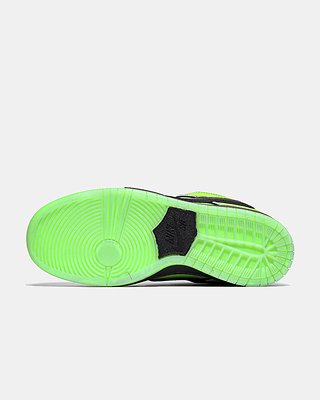 Nike SB Dunk Low x The Powerpuff Girls Buttercup FZ8319-300 (Зеленый) - фото 6 
