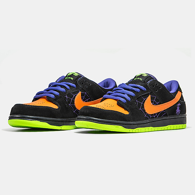 Nike SB Dunk Night of Mischief Halloween BQ6817-006 (Чорний) - фото 2 