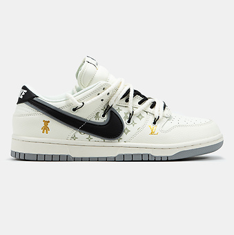 Nike SB x Louis Vuitton x Glommy Bear White Black