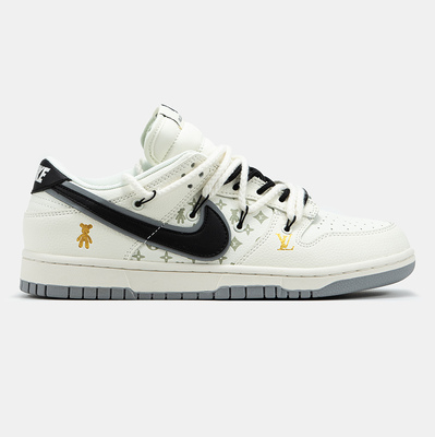 Nike SB x Louis Vuitton x Glommy Bear White Black (Білий) - фото 1 Hypebery