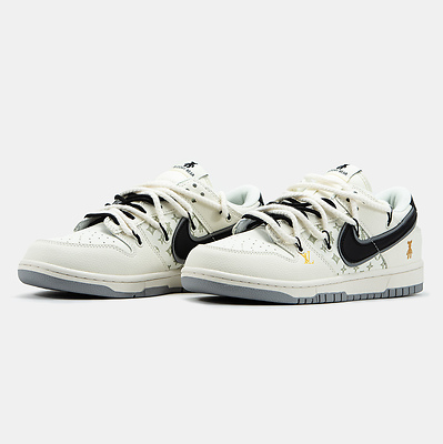Nike SB x Louis Vuitton x Glommy Bear White Black (Білий) - фото 2 