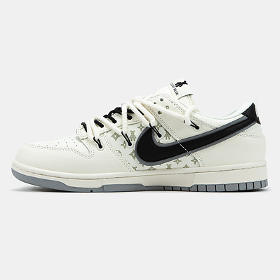 Nike SB x Louis Vuitton x Glommy Bear White Black (Білий) - фото 4 