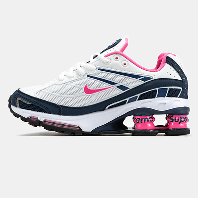 Nike Shox x Supreme Ride 2 White Blue Pink (Белый) - фото 4 