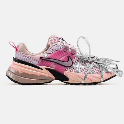 Nike V2K Runtekk Extreme Lace Pink Silver (Розовый) - фото 1 Hypebery