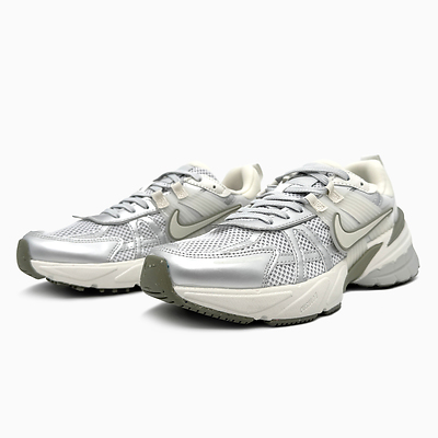 Nike V2K Runtekk Silver Olive White (Белый) - фото 2 