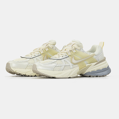 Nike V2K Runtekk White Beige Blue (Белый) - фото 2 