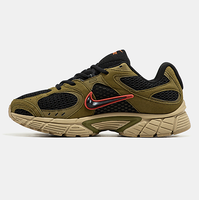Nike V5 RNR Olive Black Orange (Хаки) - фото 5 