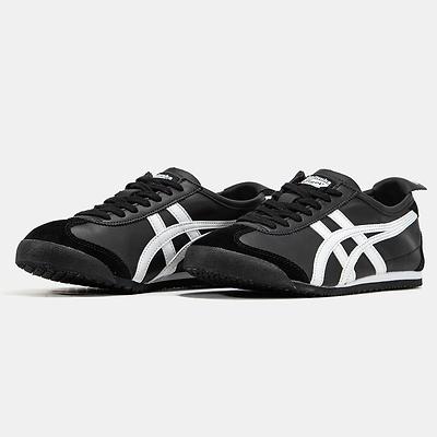 Onitsuka Tiger Mexico 66 Black White (Черный) - фото 2 