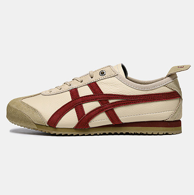 Onitsuka Tiger Mexico 66 SD Beige Beet Juice 1183C015-202 (Бежевый) - фото 4 