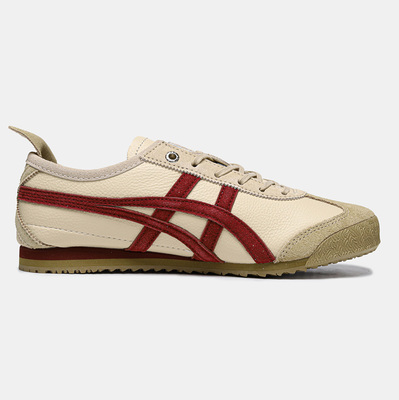 Onitsuka Tiger Mexico 66 SD Beige Beet Juice 1183C015-202 (Бежевый) - фото 1 Hypebery