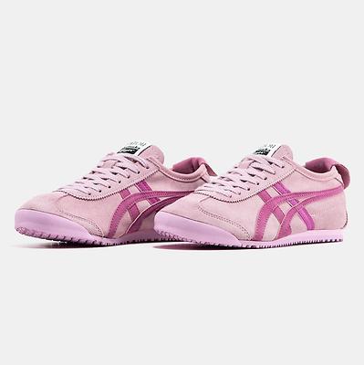 Onitsuka Tiger Mexico 66 Suede Pink Magenta (Розовый) - фото 2 
