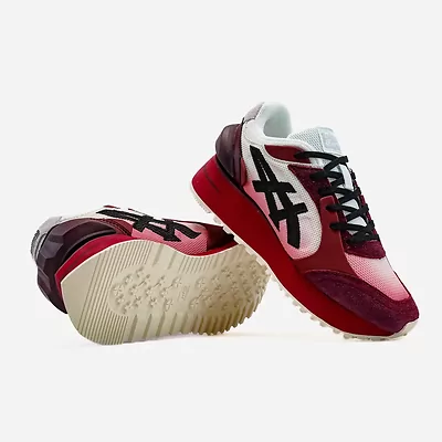 Onitsuka Tiger Moage CO Burgundy Pink Black 1183B555-100 (Черный) - фото 6 