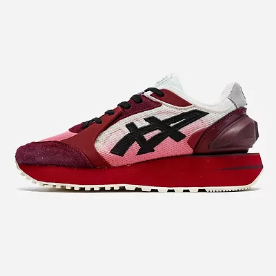 Onitsuka Tiger Moage CO Burgundy Pink Black 1183B555-100 (Черный) - фото 4 