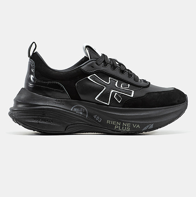 Premiata HILL Black Graphite (Черный) - фото 1 Hypebery