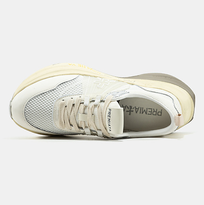 Premiata HILL White Silver Cream (Белый) - фото 3 