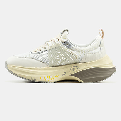 Premiata HILL White Silver Cream (Белый) - фото 4 