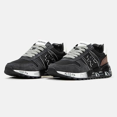 Premiata Lander Black Brown White (Белый) - фото 2 