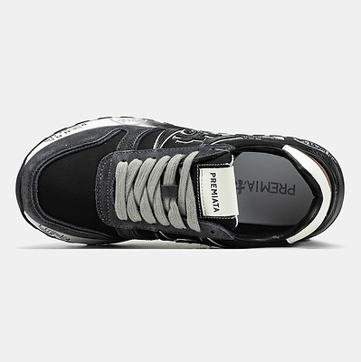 Premiata Lander Black Brown White (Белый) - фото 9 