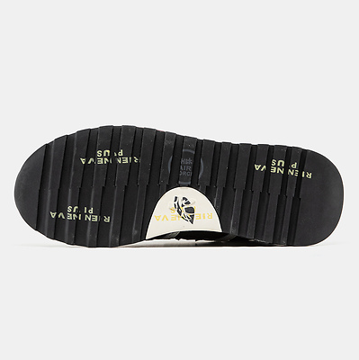 Premiata Lander Military Green Black White (Зеленый) - фото 6 