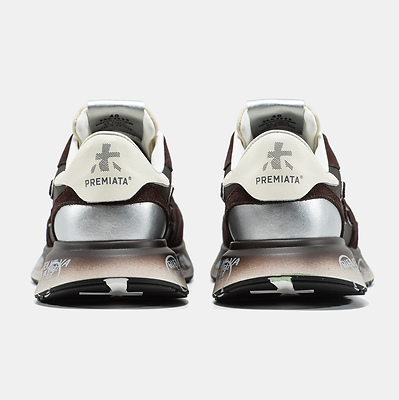Premiata Lauryn Brown Black Silver (Коричневый) - фото 5 