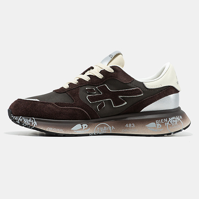 Premiata Lauryn Brown Black Silver (Коричневый) - фото 4 