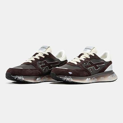 Premiata Lauryn Brown Black Silver (Коричневый) - фото 2 