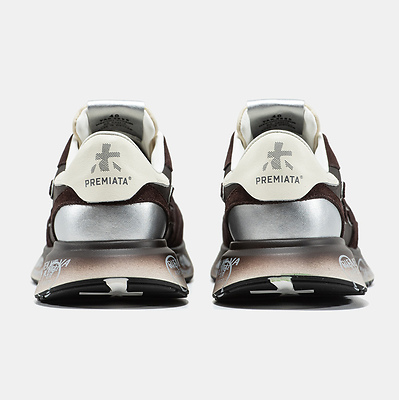 Premiata Lauryn Brown Black Silver (Коричневый) - фото 11 