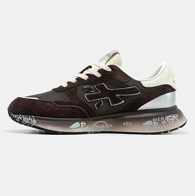 Premiata Lauryn Brown Black Silver (Коричневый) - фото 10 