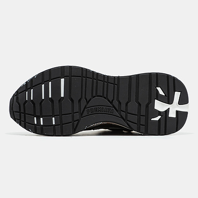 Premiata Lauryn Brown Black Silver (Коричневый) - фото 12 