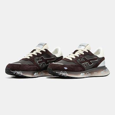 Premiata Lauryn Brown Black Silver (Коричневый) - фото 8 