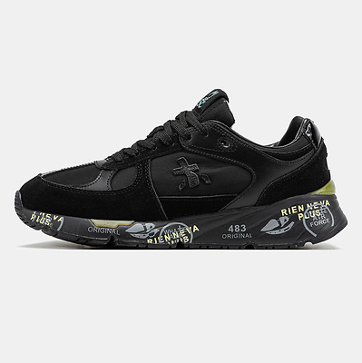 Premiata Mase Triple Black (Черный) - фото 7 