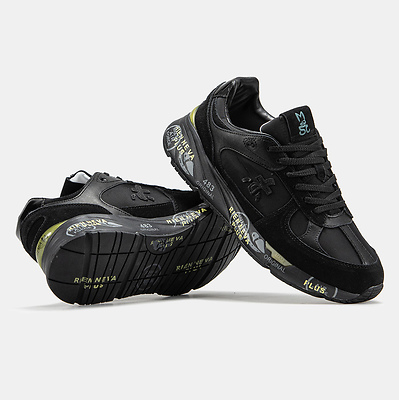 Premiata Mase Triple Black (Черный) - фото 10 