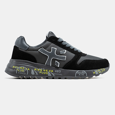 Premiata Mick Black Grey (Черный) - фото 7 