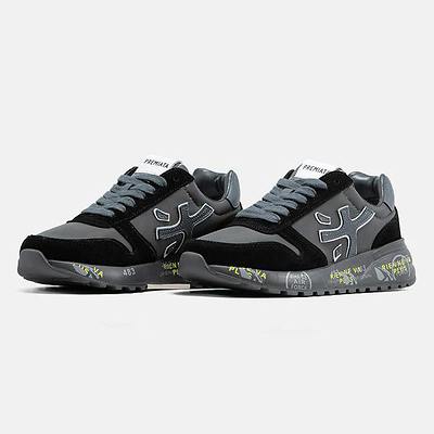 Premiata Mick Black Grey (Черный) - фото 8 