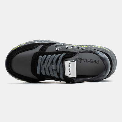Premiata Mick Black Grey (Черный) - фото 9 