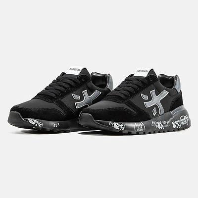 Premiata Mick Black Grey Reflective (Черный) - фото 8 