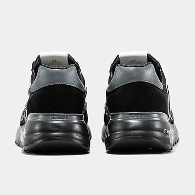 Premiata Mick Black Grey Reflective (Черный) - фото 11 