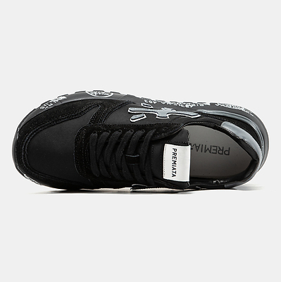 Premiata Mick Black Grey Reflective (Черный) - фото 9 